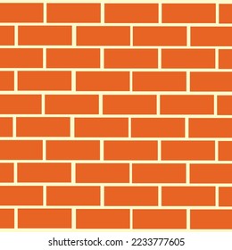 	
Brick wall vector background and wallpaper