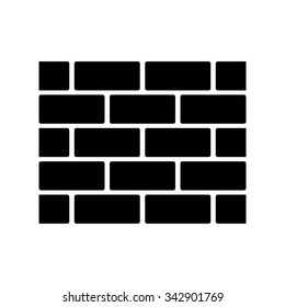 Brick Wall Vector Icon