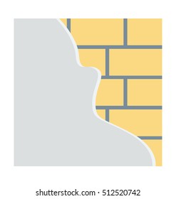 Brick Wall Vector Icon