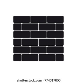 Brick Wall Vector Icon