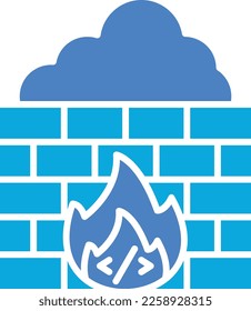 Icono del vector de pared de ladrillo. Se puede usar para imprimir, móviles y aplicaciones web.