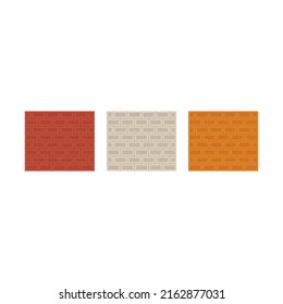 brick wall vector. brick pattern. brick wall on white background.