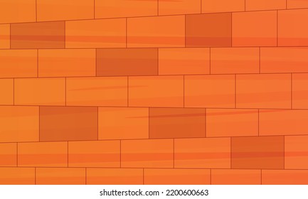 Brick wall vector. Red brick background.