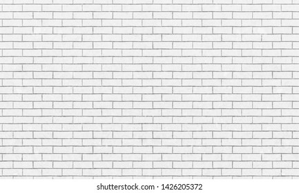 Brick Wall White Bricks Wall Texture Stock Vector (Royalty Free ...