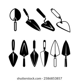 Bricklayer Trowel Vector And Clip Art Collection