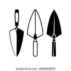 Bricklayer Trowel Vector And Clip Art Collection
