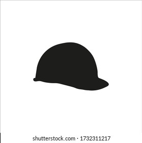 Helm der Ziegelschicht. Illustration für Web und Mobile Design.