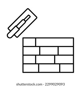 Icono del vector de color de las pinzas que puede modificar fácilmente

