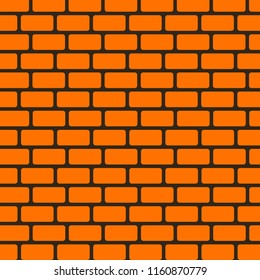 bricks background . vector