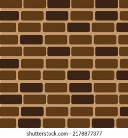 bricks background vector illustration. pattern wall backdrop