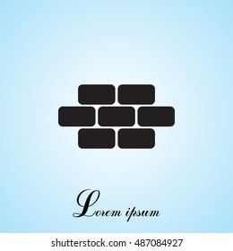 bricks (brickwork, masonry), icon