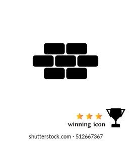 bricks (brickwork, masonry), icon