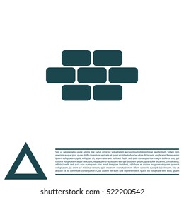 bricks (brickwork, masonry), icon