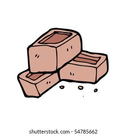 bricks cartoon