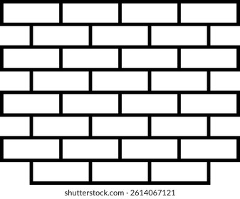 Bricks, Firewall, security wall icon. Vector illustration