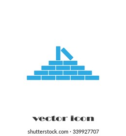 Bricks Icon. 
