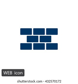 bricks icon Vector