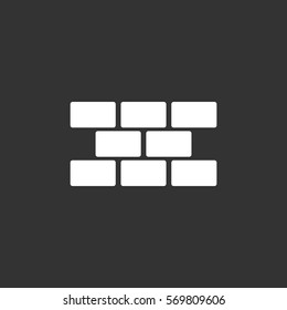  bricks icon Vector.