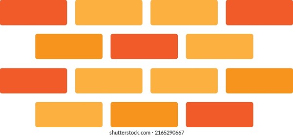 bricks, icon, vector illustration in color.eps
