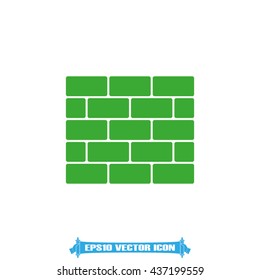 Bricks icon vector illustration eps10.