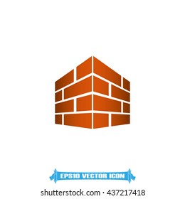 Bricks icon vector illustration eps10.