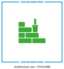 bricks icon vector illustration eps10.