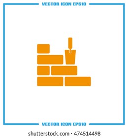 bricks icon vector illustration eps10.