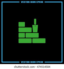 bricks icon vector illustration eps10.