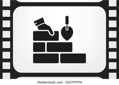 Bricks icon vector illustration eps10.
