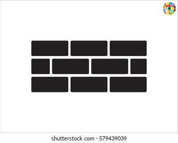 bricks, icon, vector illustration eps10
