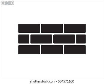bricks, icon, vector illustration eps10

