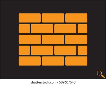 bricks, icon, vector illustration eps10
