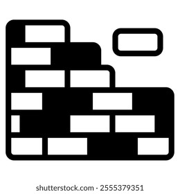 Bricks icon for web, app, infographic, etc