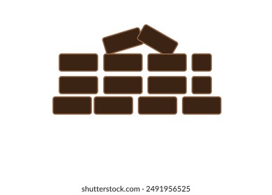 bricks icon. Web Icon. Premium quality graphic design. Signs, outline symbols collection, simple icon for websites, web design, mobile app on white background
