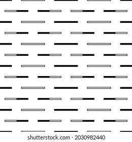Bricks seamless pattern. Strokes background. Linear ornament. Blocks motif. Geometric image. Ethnic backdrop. Folk wallpaper. Tribal illustration. Geometrical textile print. Vector art