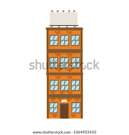 Bricks urban building