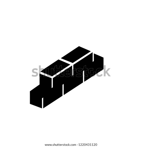 Bricks Vector Icon Stock Vector (Royalty Free) 1220431120 | Shutterstock