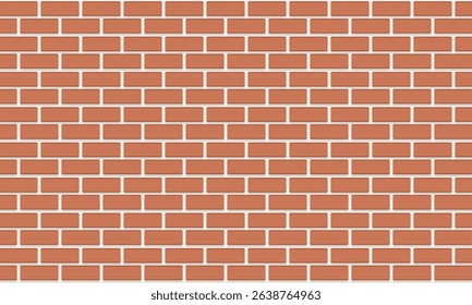 brickwall banner in brown colors. Used for decoration, advertising design, websites or publications, banners, posters and brochures. vector