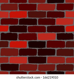 Brickwall Seamless texture. EPS10 vector.