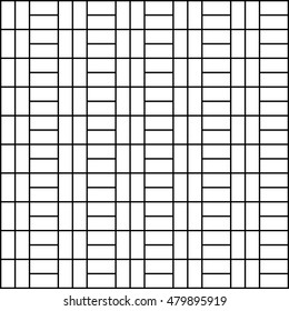 Brickwork. Abstract background. Vector illustration. For your design.