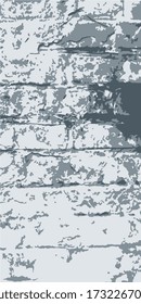 Brickwork. Brick wall. Vintage background for website, flyer. Vector illustration eps-10
