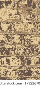 Brickwork. Brick wall. Vintage background for website, flyer. Vector illustration eps-10