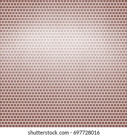 brickwork brown. mosaic squares chess chocolate. abstract coffee background. grunge texture. halftone effect. vector illustration