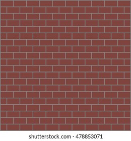  Brickwork. Colored abstract background. Vector illustration. For your design.