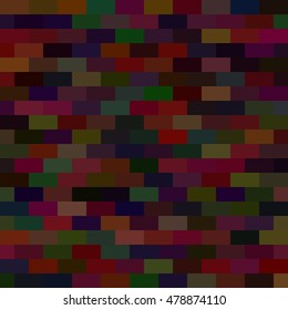  Brickwork. Colored abstract background. Vector illustration. For your design.