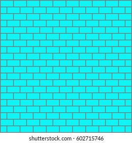 Brickwork. Colored abstract background. Vector illustration. For your design.