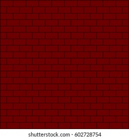 Brickwork. Colored abstract background. Vector illustration. For your design.