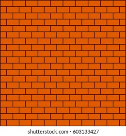  Brickwork. Colored abstract background. Vector illustration. For your design.