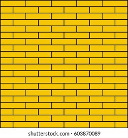 Brickwork. Colored abstract background. Vector illustration. For your design.