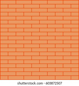 Brickwork. Colored abstract background. Vector illustration. For your design.